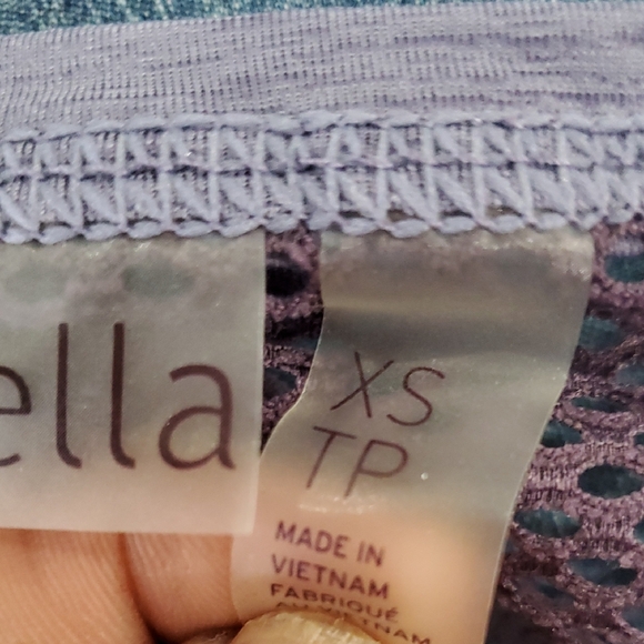 Zella Purple Long Sleeve Fitted athletic top - Picture 9 of 9